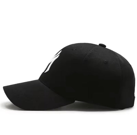 Fashion Letters Embroidery Baseball Sun Hat Unisex Adjustable Cotton