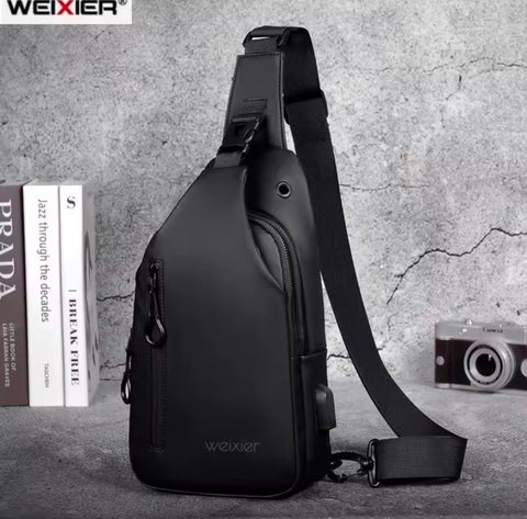 Multi-functional Men Crossbody Waterproof Shoulder Travel Bag