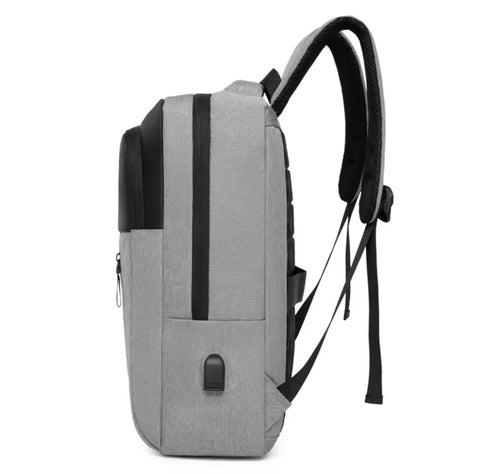 Stylish Business Waterproof Backpack USB Charging Large Capacity Laptop bag