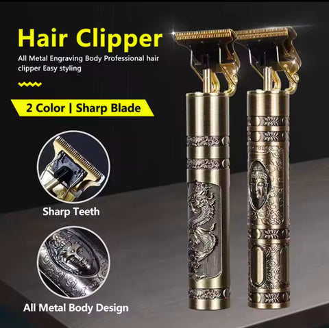 T9 Hair Trimmer Professional Rechargeable Beard Trimmer Titanium Cordless