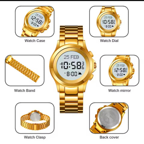 Skmei 2097 Azan Qibla Islamic Watch