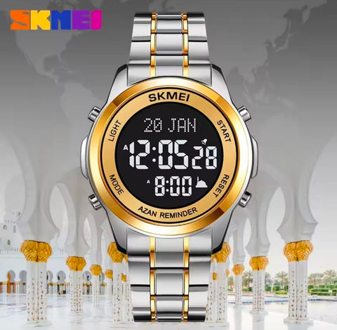 Skmei 2097 Azan Qibla Islamic Watch