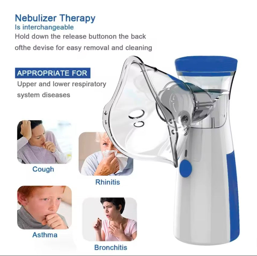 Mini Portable Rechargeable Medical Nebulizer