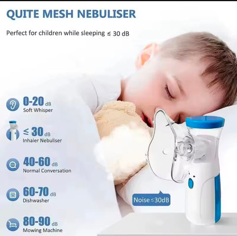 Mini Portable Rechargeable Medical Nebulizer