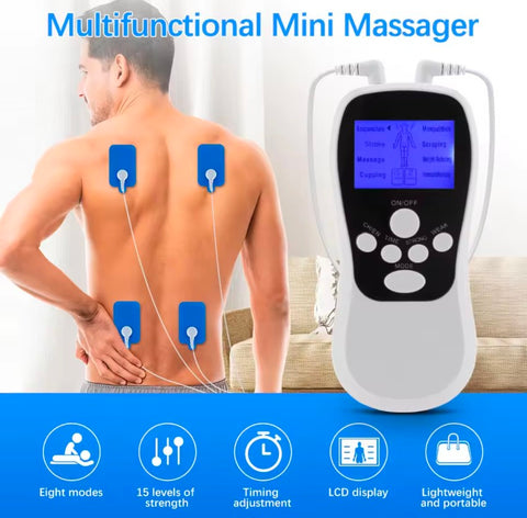 EMS Electric Muscle Stimulator Physiotherapy Rechargable Tens Massager