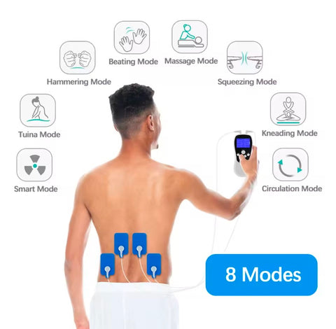 EMS Electric Muscle Stimulator Physiotherapy Rechargable Tens Massager