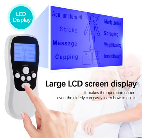 EMS Electric Muscle Stimulator Physiotherapy Rechargable Tens Massager