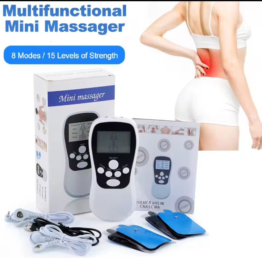 EMS Electric Muscle Stimulator Physiotherapy Rechargable Tens Massager