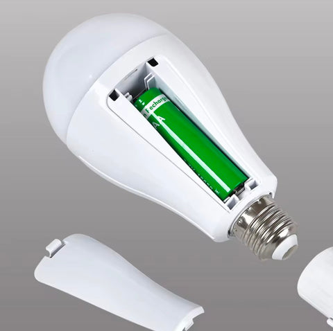Rechargeable Bulb 30W LED emergency  detachable 18650 lithium battery power