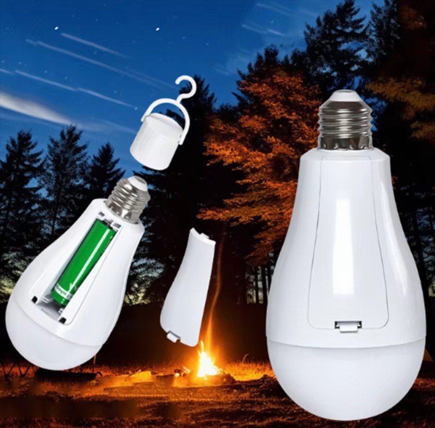 Rechargeable Bulb 30W LED emergency  detachable 18650 lithium battery power