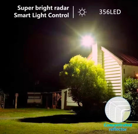 200W LED Solar Lights Outdoor Garden Street Light With Motion Sensor