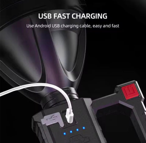 Long Range Search light heavy Duty Torch