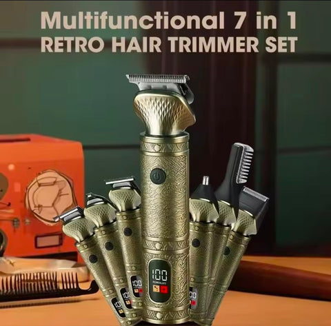 Daling 7 in 1 Professional Hair Trimmer Washable