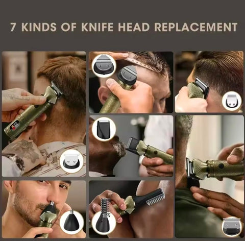 Daling 7 in 1 Professional Hair Trimmer Washable