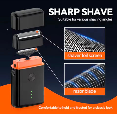 2 in 1 Rechargeable Portable Shaver And Trimmer Waterproof