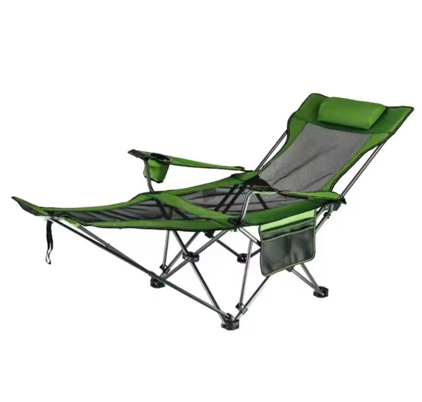 Portable Ultralight Folding Chair, Dual-purpose Backrest Recliner