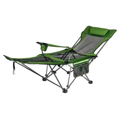 Portable Ultralight Folding Chair, Dual-purpose Backrest Recliner