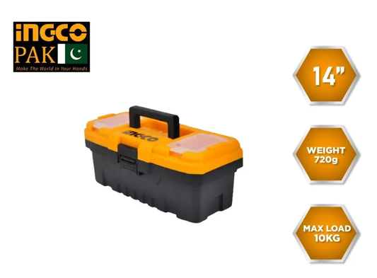 INGCO Plastic Tool Box 14″ tools storage box– PBX1401