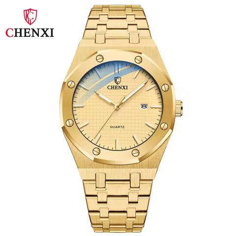 Luminous Stainless Steel Waterproof Men Watch