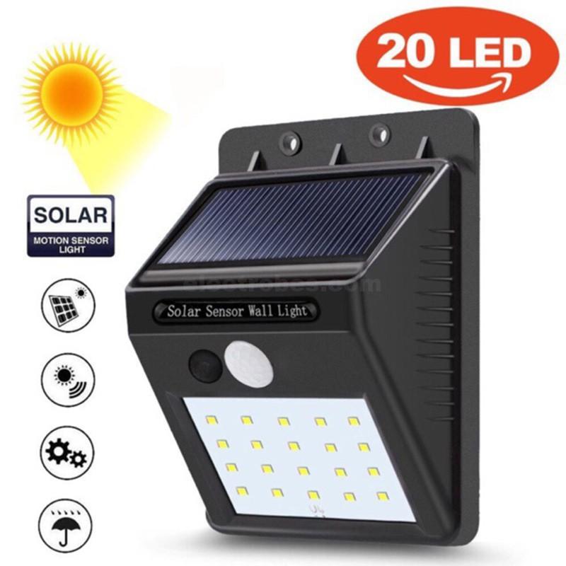 20-LED Solar Lamp Human Body Led Induction Outdoor Garden Wall