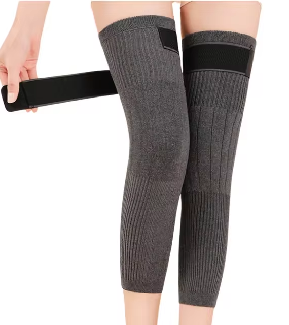 Velvet Cashmere Knee Warmer Non-Slip Elastic Legging