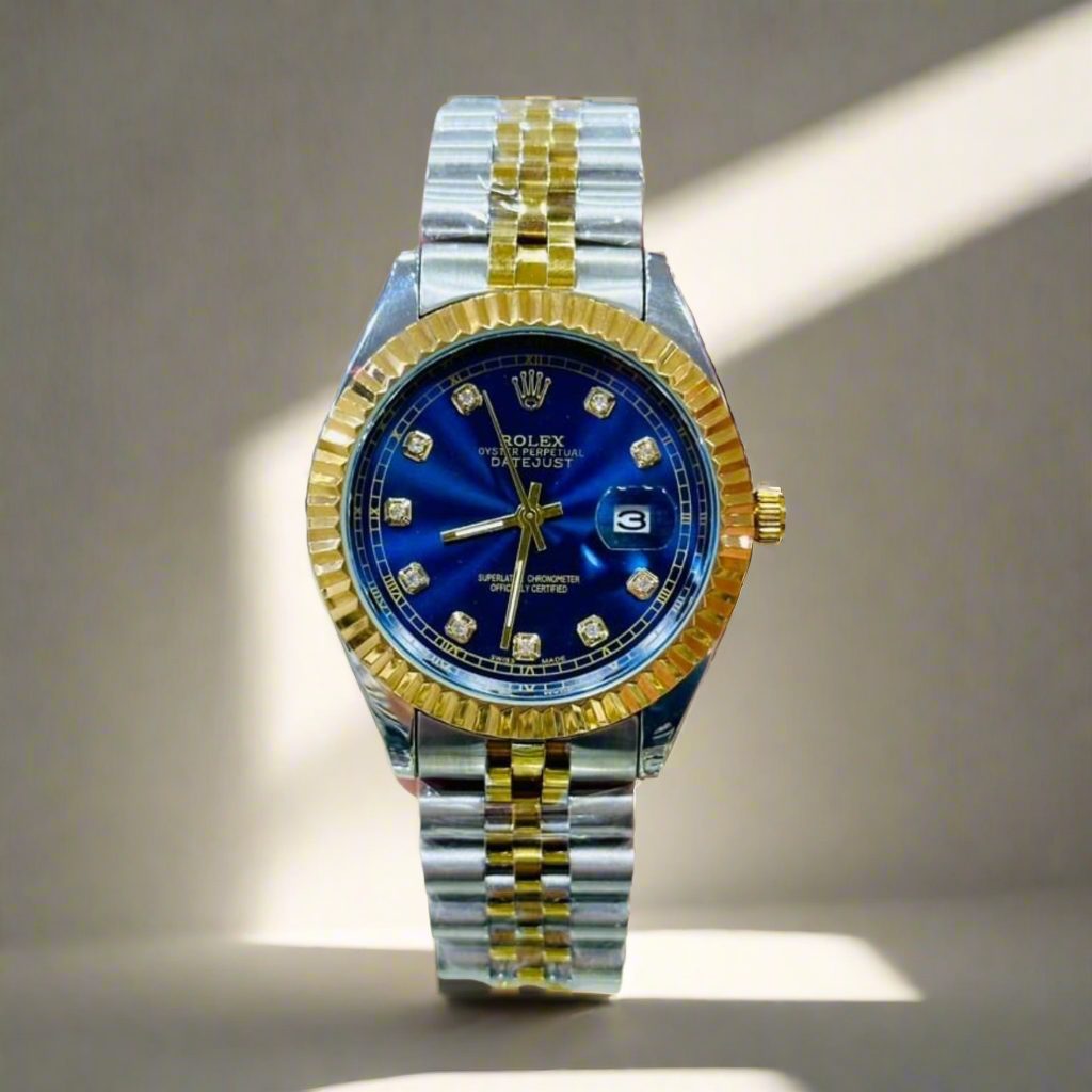 RLX Stainless Steel Chain Watch Waterproof