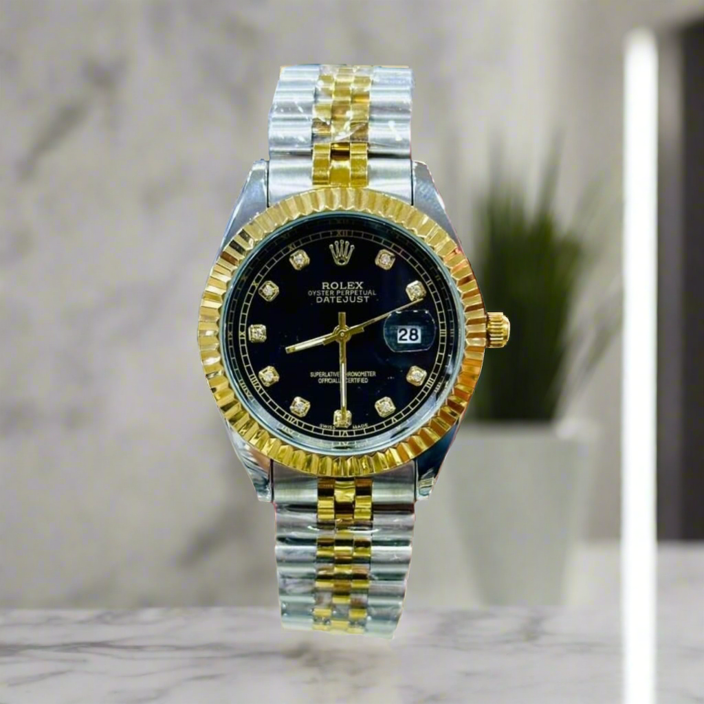 RLX Stainless Steel Chain Watch Waterproof