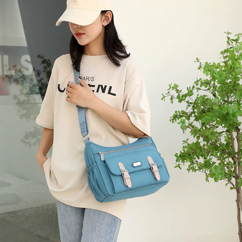 New Women's Nylon Fashion Shoulder Bags
