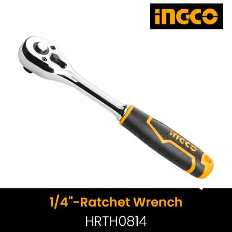 INGCO 1/4"Ratchet Wrench 6.5"