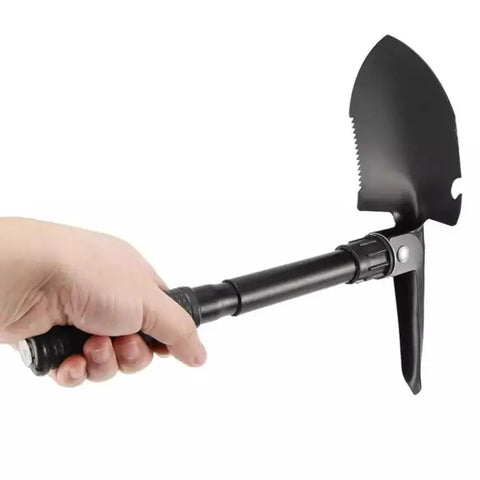 Tactical 4 in 1 Foldable Shovel kit