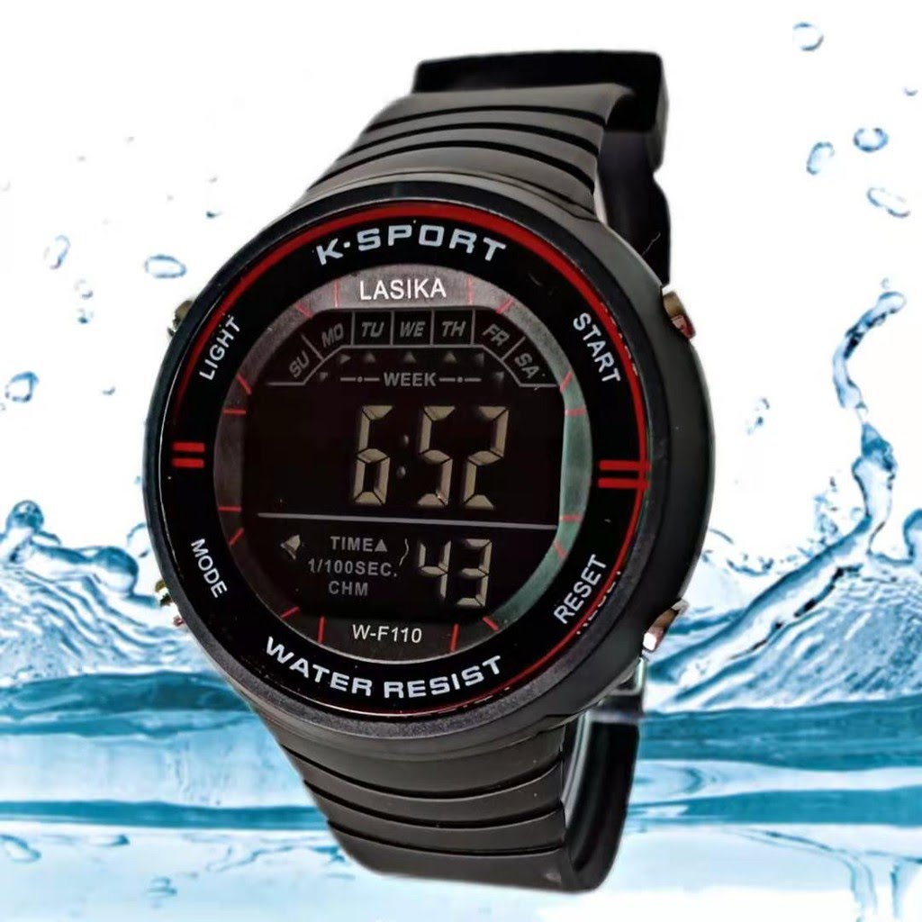 LASIKA Sports Digital Sports Fashion Watch W-F110 waterproof, LASIKA Sports Digital Price in Pakistan