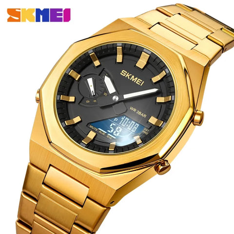 SKMEI Japan Digital movement Watches 3 Bar Waterproof