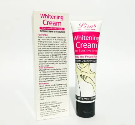 Skin Care Body Whitening Cream  For Underarm & Private Parts