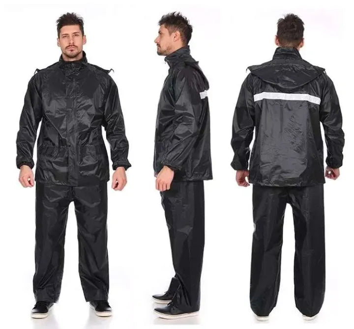 Imported pvc Rubber coated Rain suit Waterproof