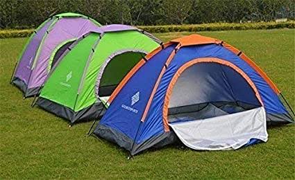 Manual Hiking Camping Water Resistant Tent