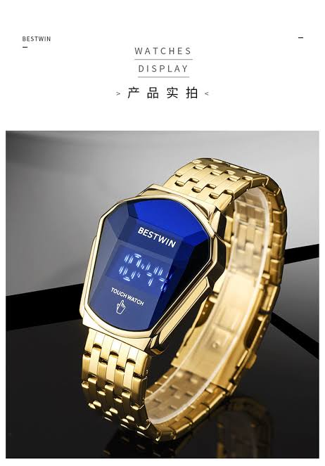 BINBOND Luxury Military Fashion Locomotive Men Quartz Watch Gold Man Clock Casual Geometric Shape Wristwatch Relogio Masculino