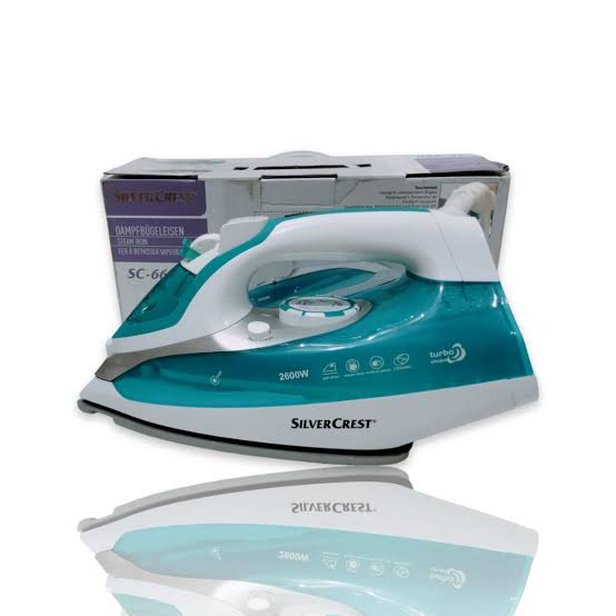 Silver Crest Steam Iron with 2800 Watt Filter System, 420 ml Water Container