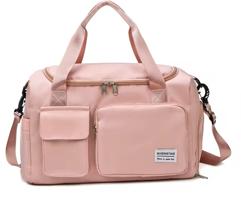 Men Women Travel Gym Shoulder Bags Oxford Waterproof for Clothes & gym
