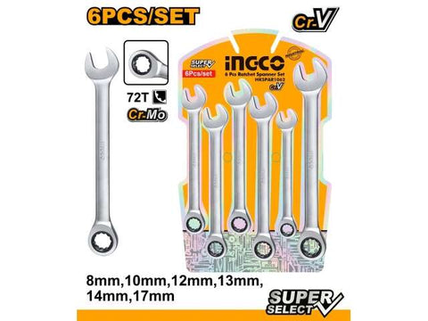 ingco 6 pcs IMPORTED Wrench Tool set