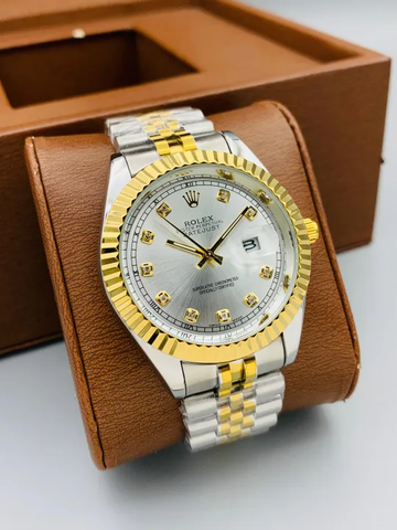 RLX Stainless Steel Chain Watch Waterproof