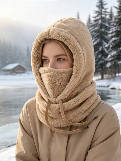 Balaclava Ski Mask for Men & Women - Windproof Thermal Fleece Mask