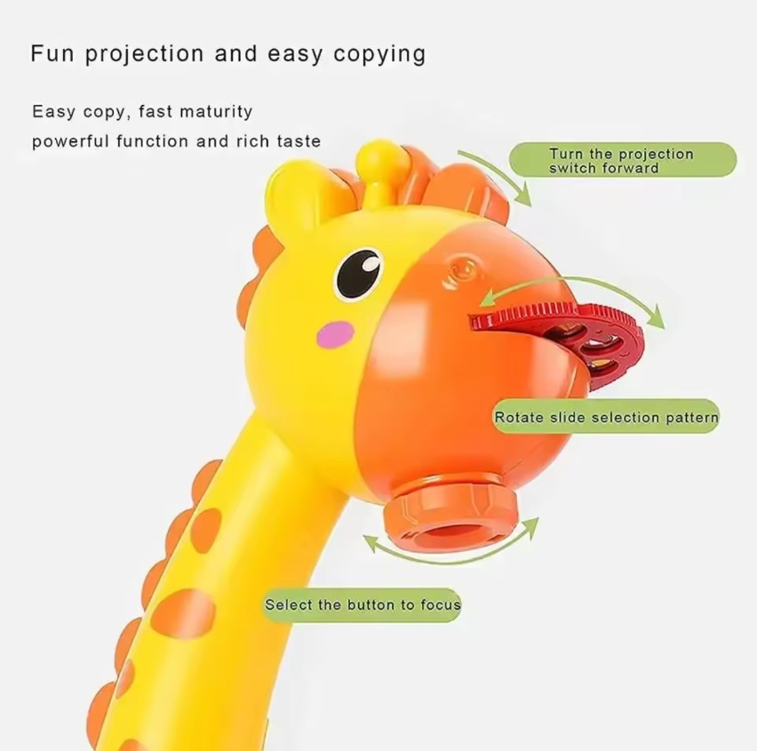 Children's Giraffe Projection Art Drawing Table Toy Children's Drawing Board