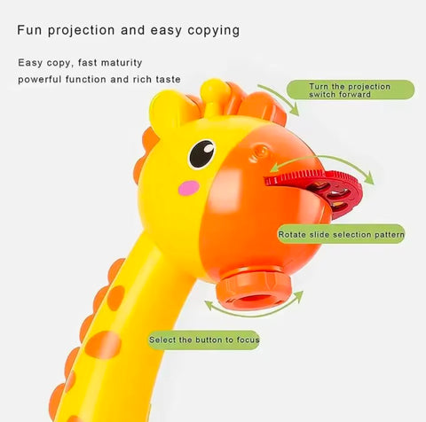 Children's Giraffe Projection Art Drawing Table Toy Children's Drawing Board