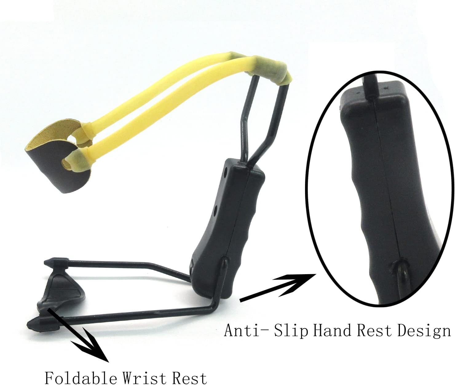 2 in 1 Brass Knuckle & Slingshot High Quality