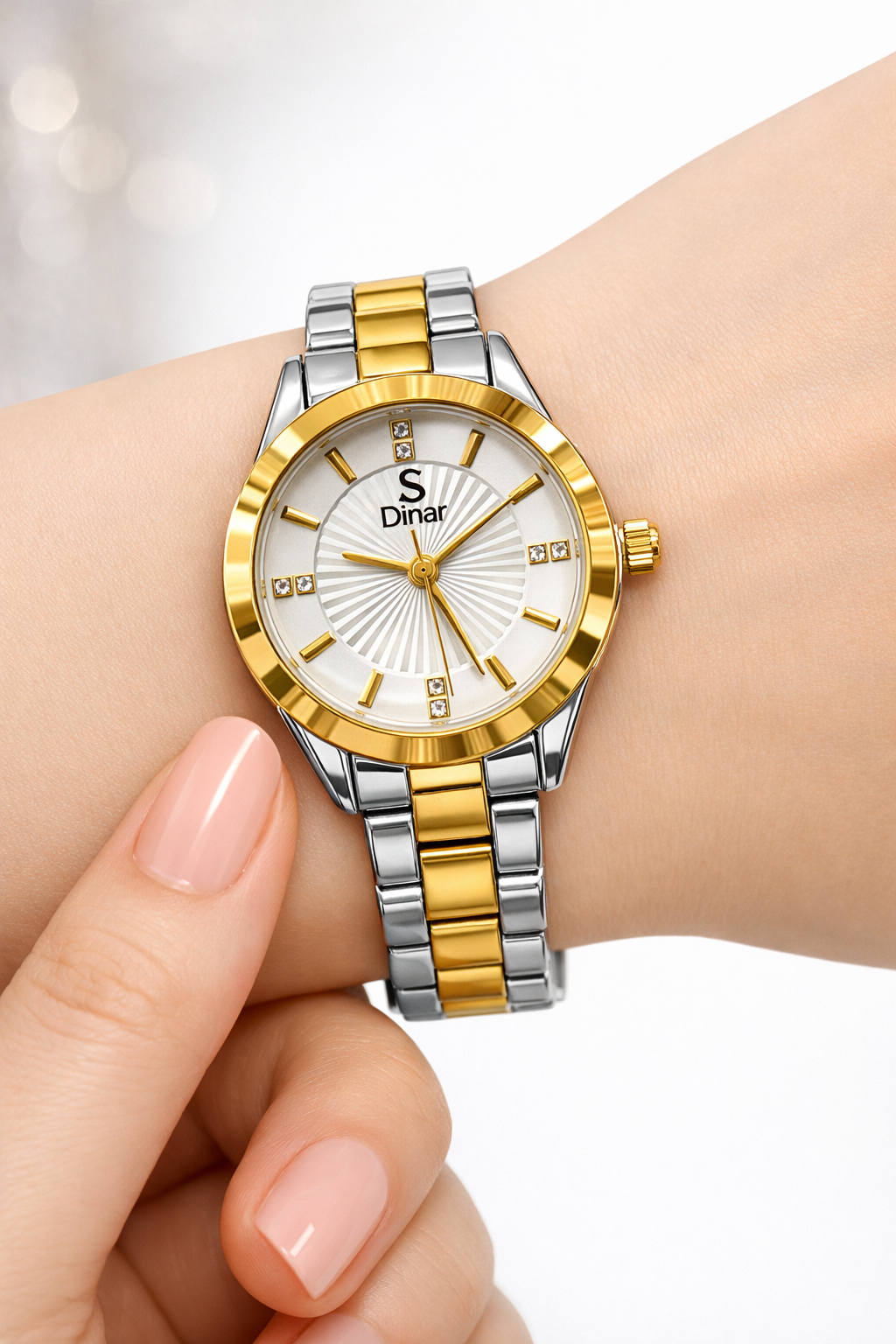 Ladies Dinar Brand Women stylish Watch - New Fashion