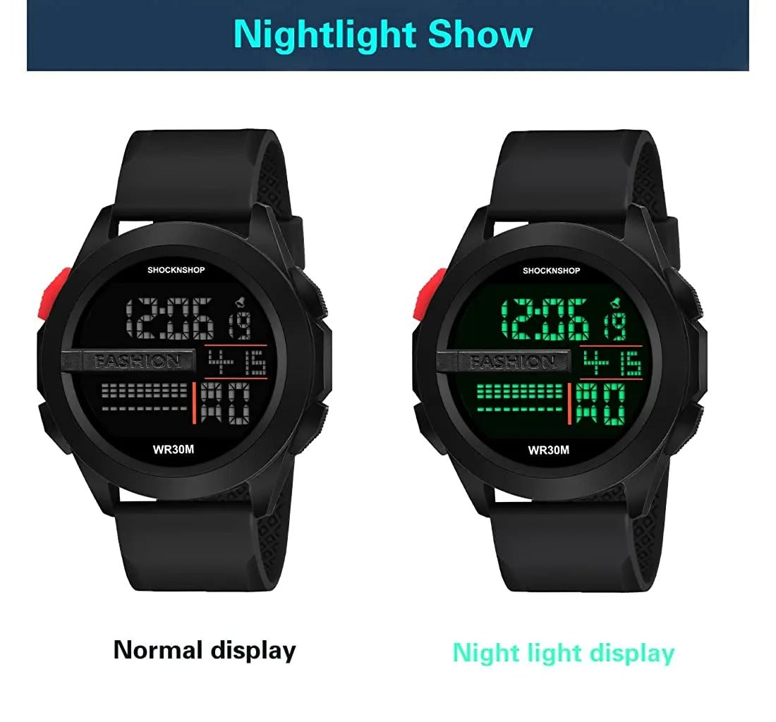 Taixun Digital Fashion Sports waterproof Watch