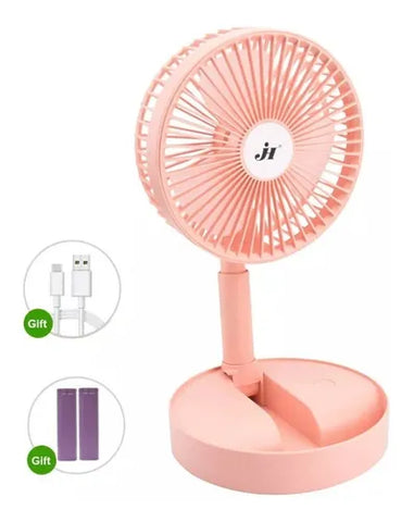 Lot Import Portable Table Fan USB Rechargeable