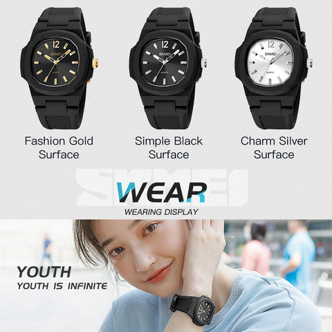 Skmei 1717 Decent Waterproof Quartz Watch