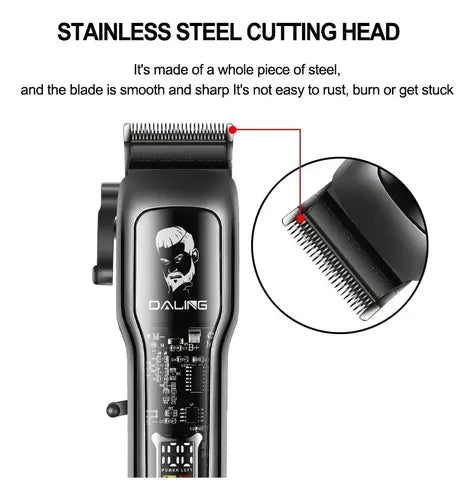 Daling Hair Trimmer Rechargeable Hair Clipper Hair Cut Machine Beard