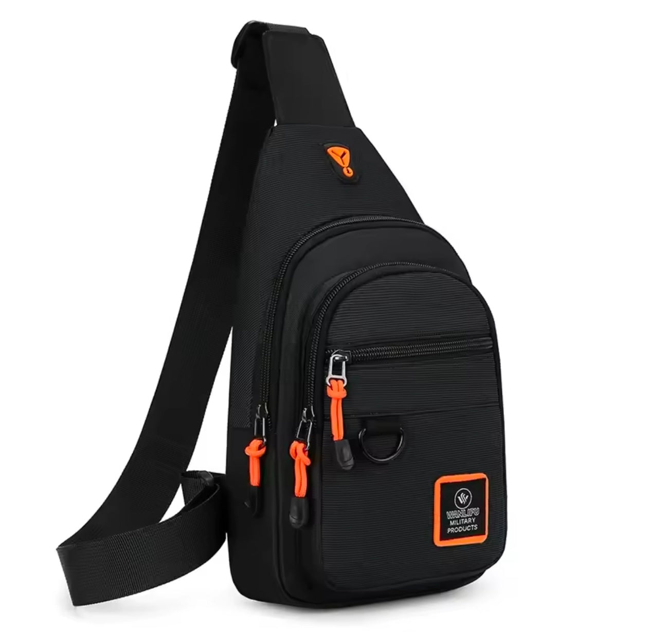 Tactical USB Charging One Shoulder Backpack Camping Crossbody Bag